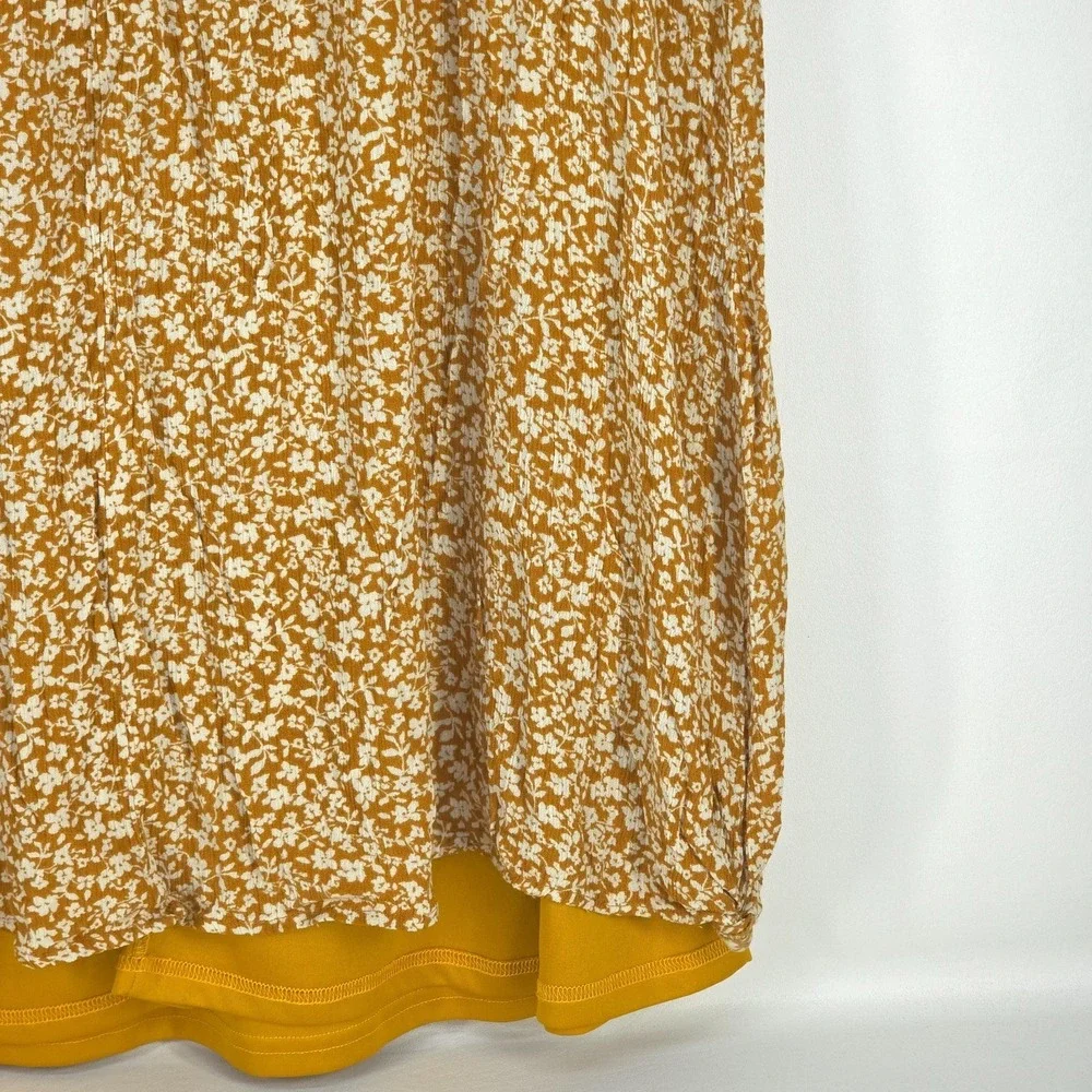 Savannah Jane Flutter Sleeve Blouse 1X Embroidered Floral Cottage Peasant Boho - Picture 14 of 14